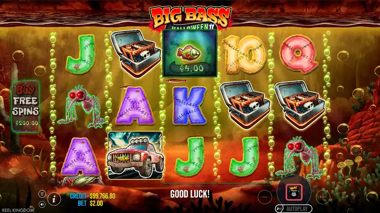 Spin 433: base game mid-session, credit approx. $99,764.80 at $2.00 bet